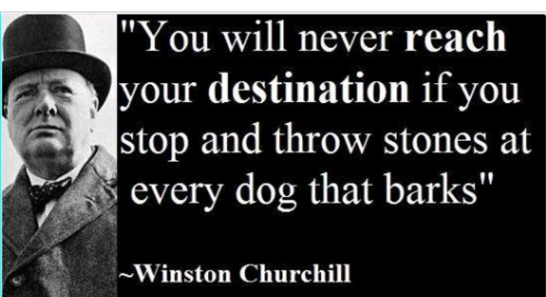 NOT listen every gossip every “dog“ around your mind“s perspective of ...